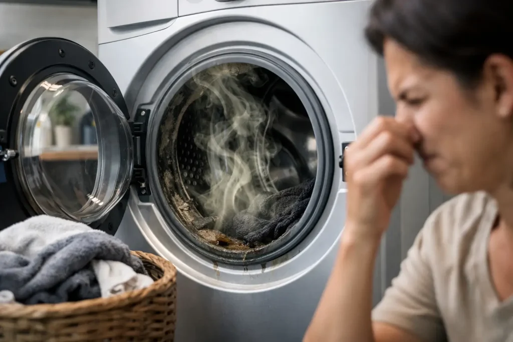 Why Washing Machine Smells Bad