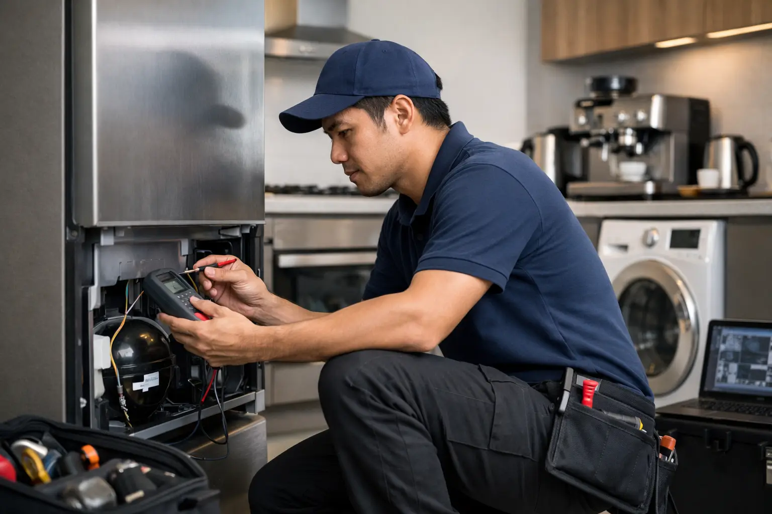 How On-Site Appliance Diagnosis Works