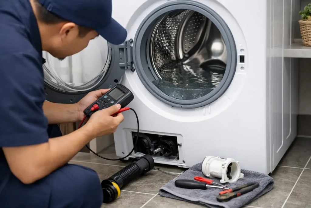 Why Is Washer Not Draining? Causes and Fixes
