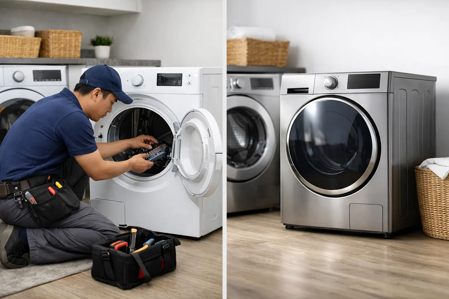Dryer Repair vs Replacement - Which Is Better?