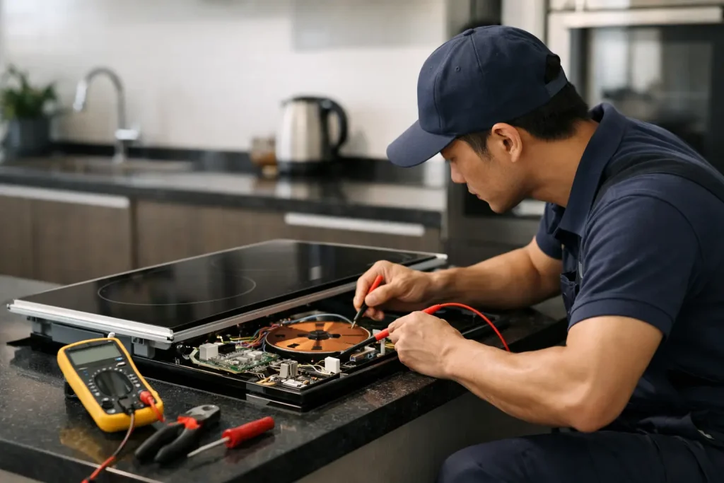 Induction Hob Repair Singapore - Common Faults