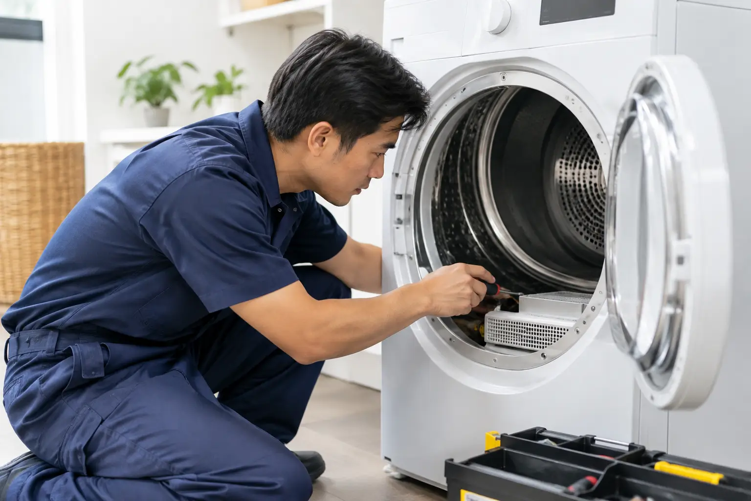 Best Reasons a Dryer Stops Spinning at Home