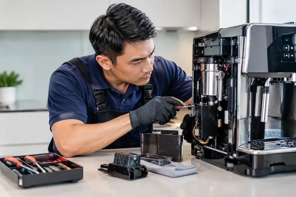 Coffee Machine Repair Guide for Common Faults