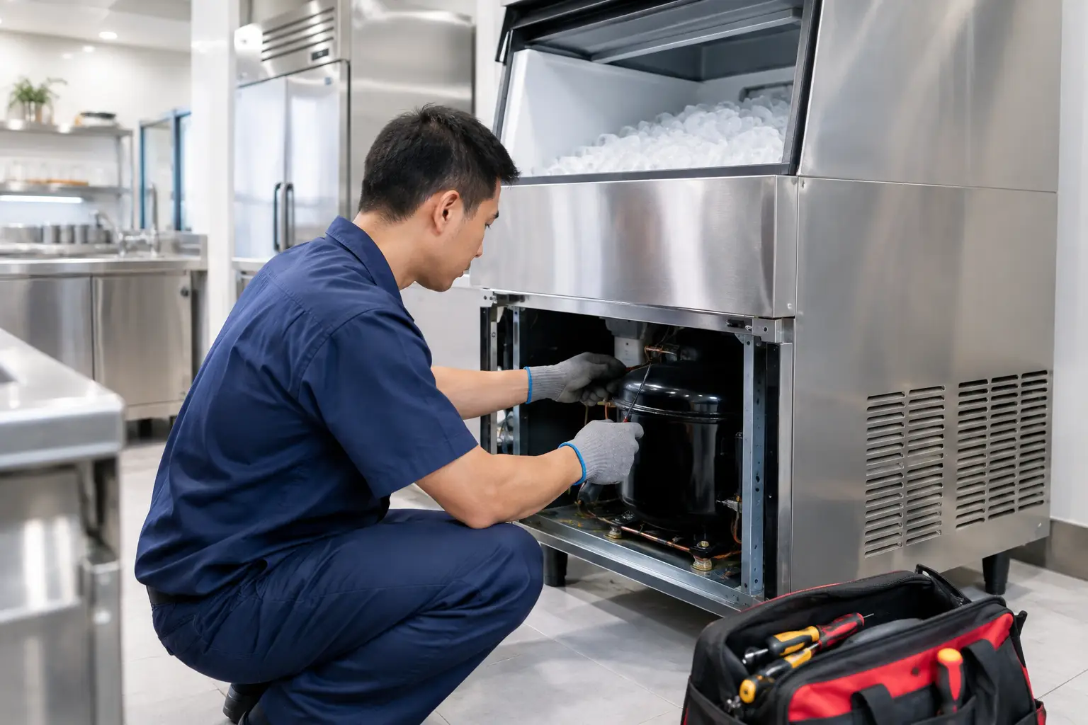 Commercial Ice Machine Repair Review Checklist