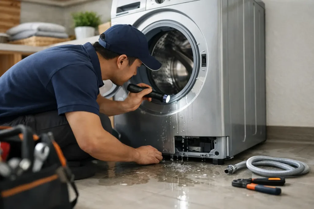 Washer Leak Repair: Find the Source Fast